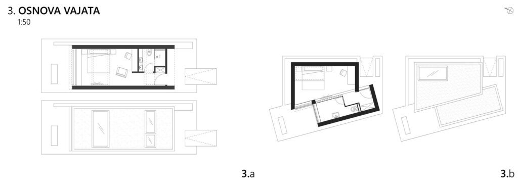 ground floor of small modern weekend house