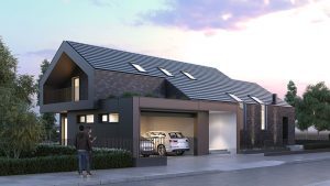 thumb modern family house brick facade