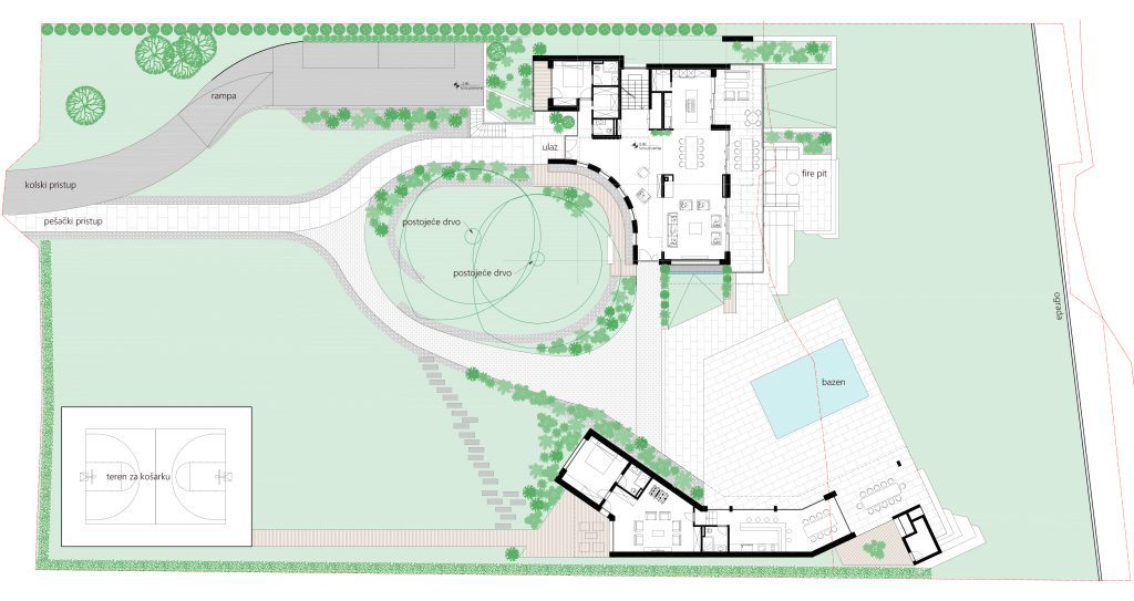  modern family villa masterplan villa CVI