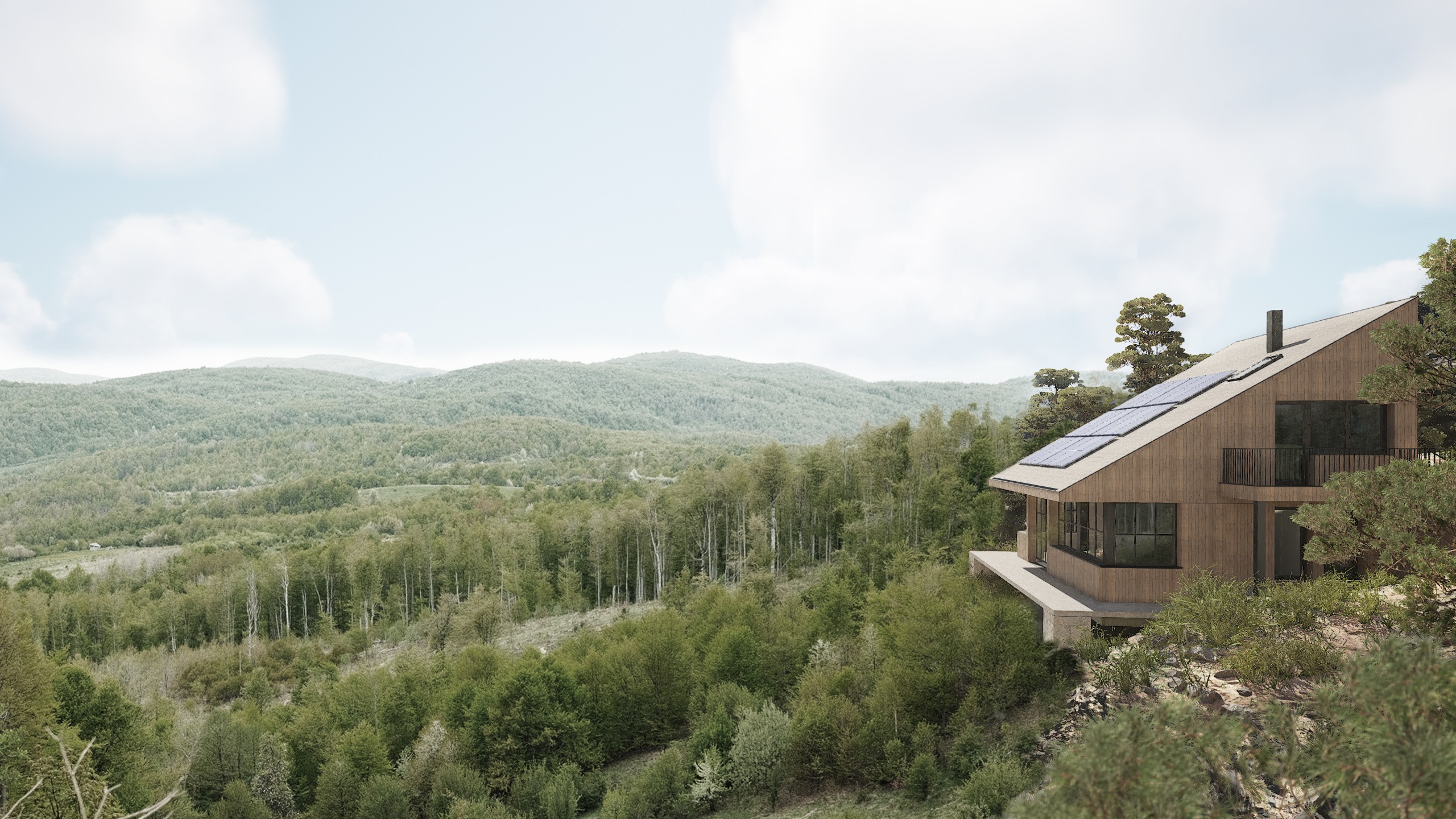 off-grid house in mountains | off-grid kuća Homolje Crni Vrh