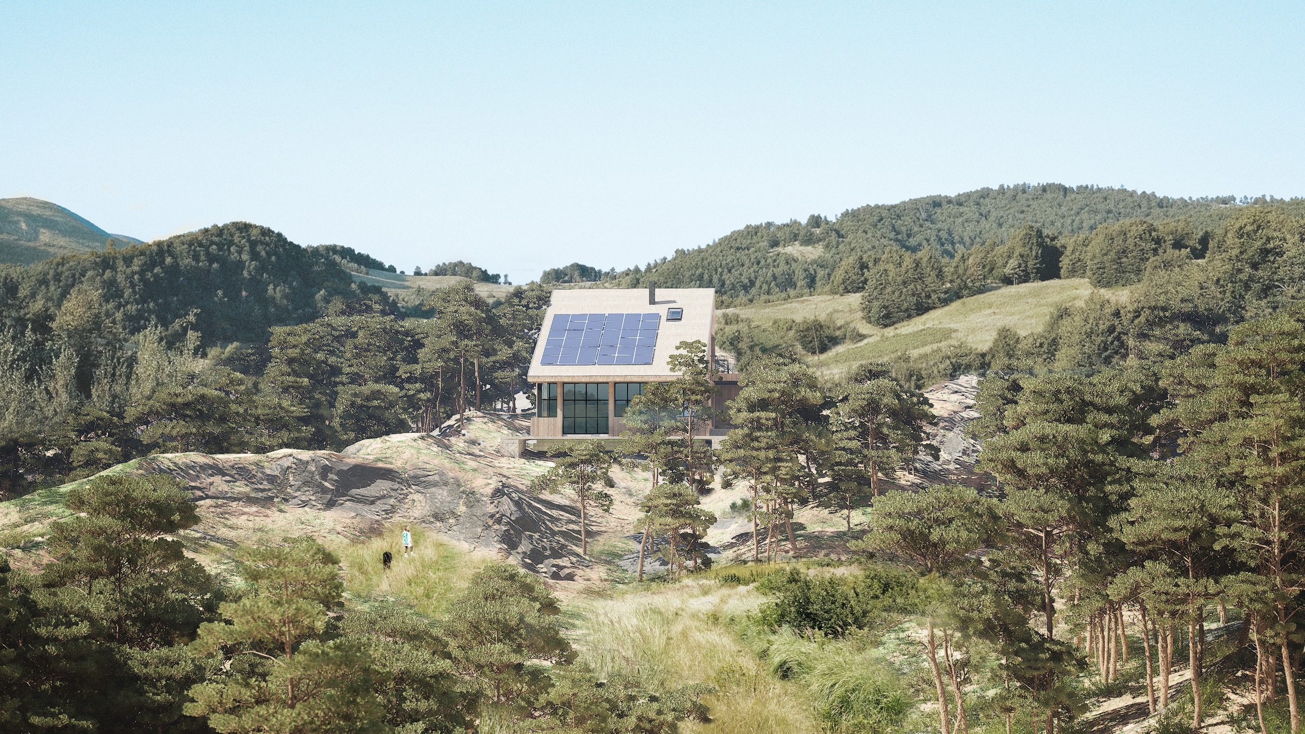 off-grid house in mountains | off-grid kuća Homolje Crni Vrh