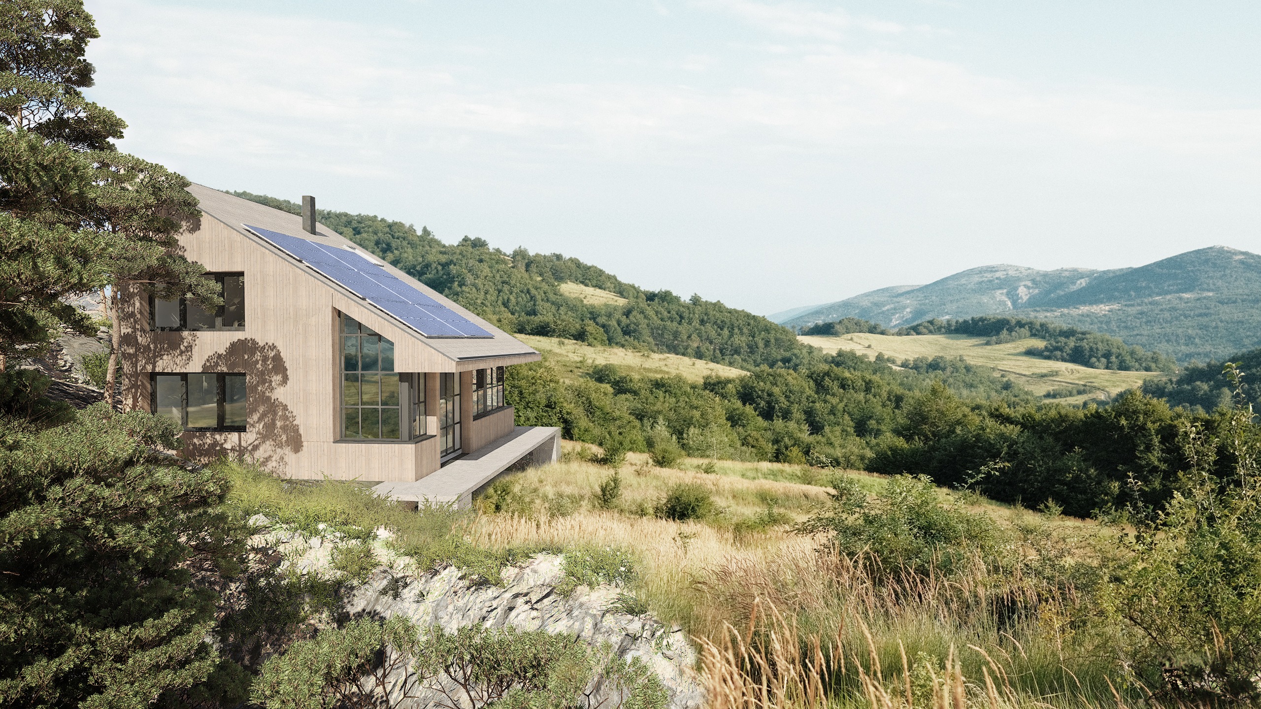 off-grid house in mountains | off-grid kuća Homolje Crni Vrh