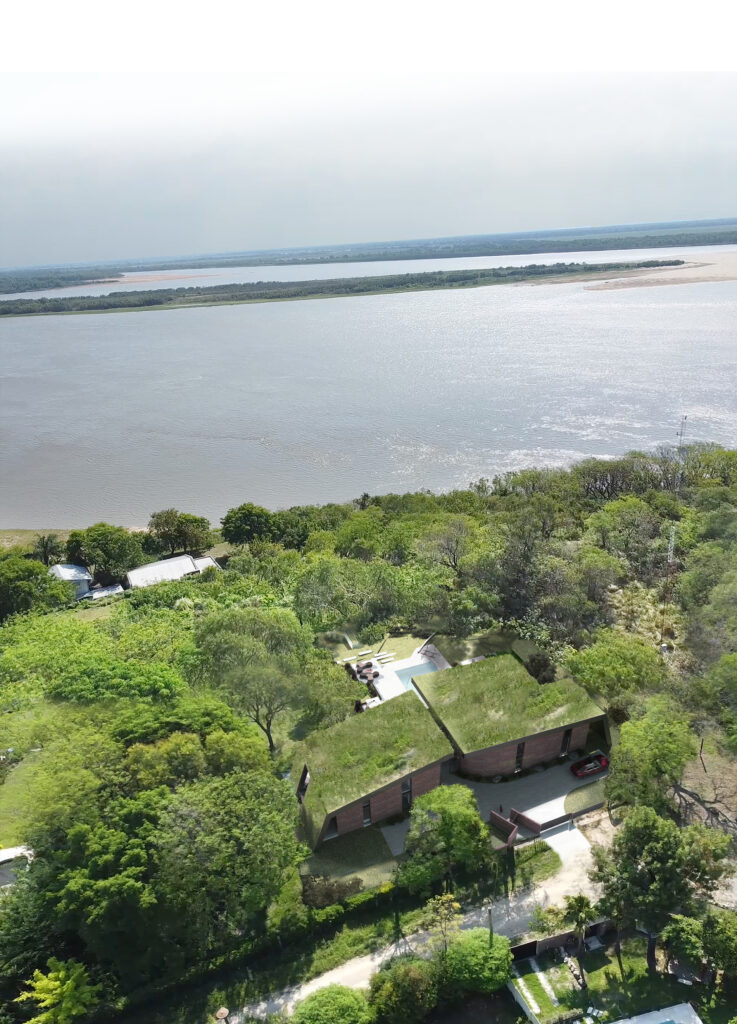 villa Juanita aerial view